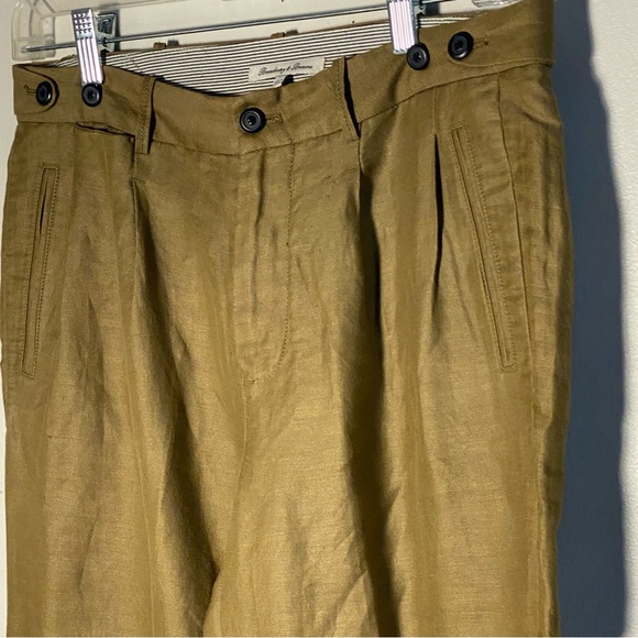 Broadway and Broome Linen/Silk pants - Picture 3 of 12
